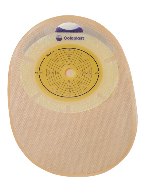 21-01-05 Однокомпонентный дренируемый уроприемник со встроенной плоской пластиной