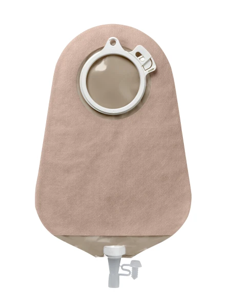 21-01-11 Двухкомпонентный дренируемый уроприемник в комплекте: адгезивная пластина, плоская, уростомный мешок