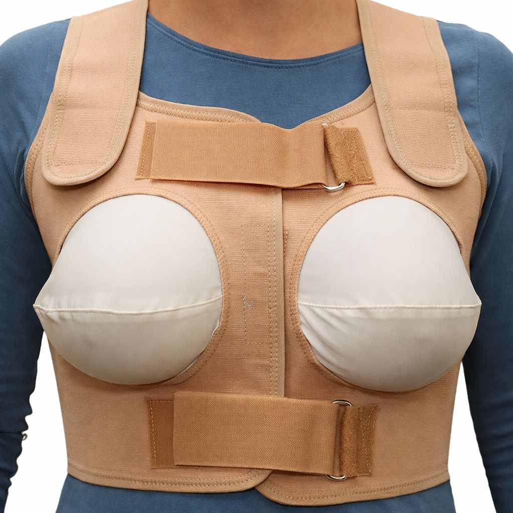 08-09-14 Бандаж торакальный ортопедический после операции на сердце и при травмах грудной клетки